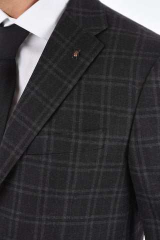 CC COLLECTION Plaid RIGHT 2 Button Suit