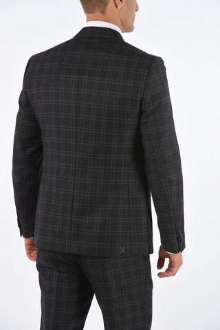 CC COLLECTION Plaid RIGHT 2 Button Suit