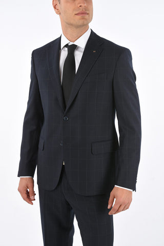 CC COLLECTION  Abito RIGHT Windowpane Check