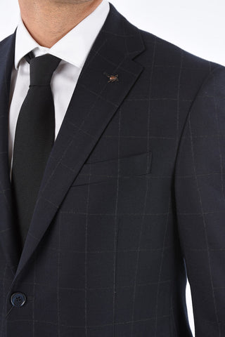CC COLLECTION  Abito RIGHT Windowpane Check