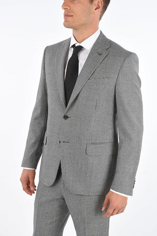 CC COLLECTION Houndstooth RIGHT 2 Button Suit