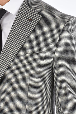 CC COLLECTION Houndstooth RIGHT 2 Button Suit