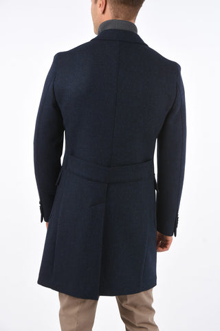 CC COLLECTION Wool Coat with Notch Lapel