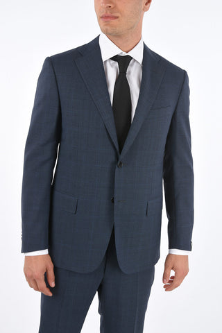 Jetted Pocket MANTUA Disctrict Check Suit