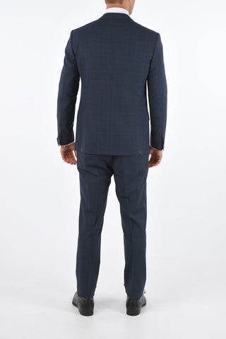 Jetted Pocket MANTUA Disctrict Check Suit