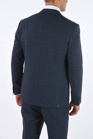 Jetted Pocket MANTUA Disctrict Check Suit