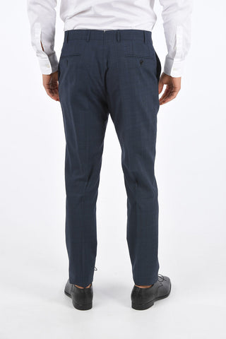 Jetted Pocket MANTUA Disctrict Check Suit