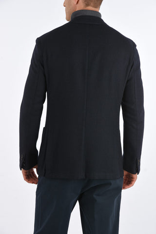 ID Blazer in Cashmere Sfoderato con Micro Pois