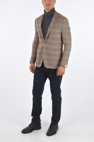 Blazer GATE District Check con 2 Tasche a Toppa