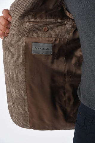 Blazer GATE District Check con 2 Tasche a Toppa