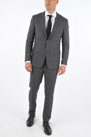 District Check MANTUA Notch Lapel Suit