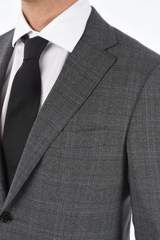 District Check MANTUA Notch Lapel Suit