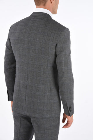 District Check MANTUA Notch Lapel Suit