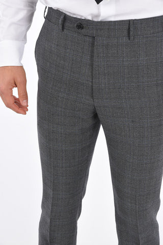 District Check MANTUA Notch Lapel Suit