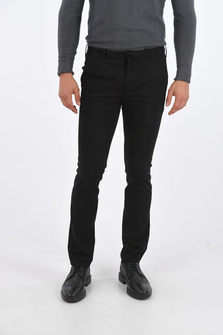 Pantaloni Sfoderati con Passanti e 4 Tasche