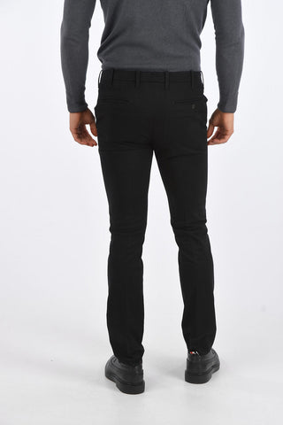 Pantaloni Sfoderati con Passanti e 4 Tasche