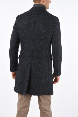 CC COLLECTION Donegal Coat with Notch Lapel