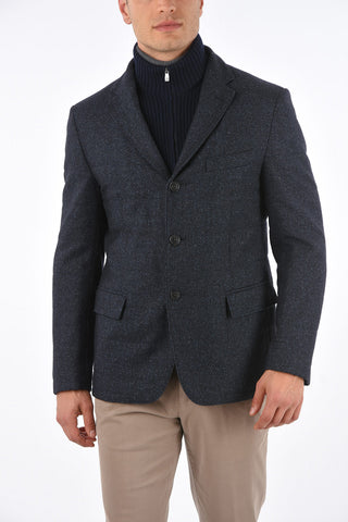 ID OUTDOOR Padded Jacket with Knit Detail