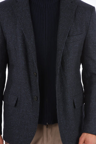 ID OUTDOOR Padded Jacket with Knit Detail