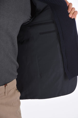 ID OUTDOOR Padded Jacket with Knit Detail
