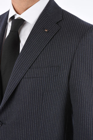 CC COLLECTION Pinstriped RIGHT 2 Button Suit