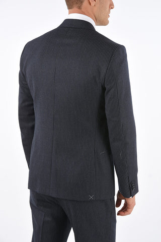 CC COLLECTION Pinstriped RIGHT 2 Button Suit
