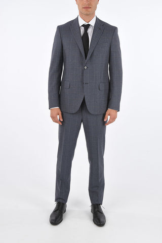 CC COLLECTION Abito 2 Bottoni RIGHT Fantasia Windowpane Check