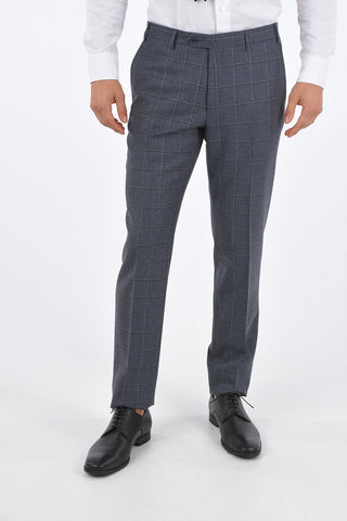CC COLLECTION Abito 2 Bottoni RIGHT Fantasia Windowpane Check