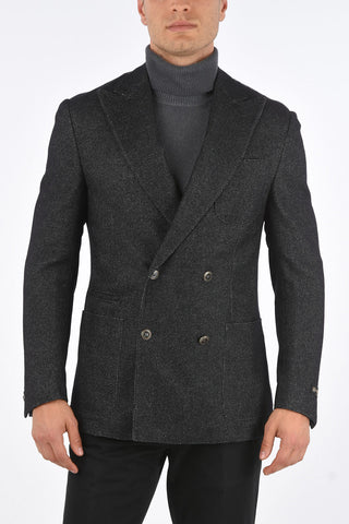 Blazer Doppiopetto con Rever a Lancia