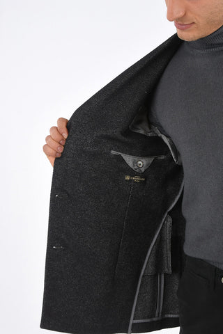 Blazer Doppiopetto con Rever a Lancia