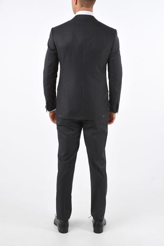 Pinstriped MANTUA 16,25 MICRONS Suit