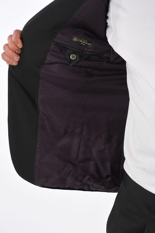 Velvet 2 Button Tuxedo Blazer