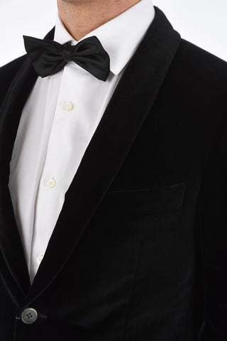Velvet ACADEMY Blazer with Shawl Lapel