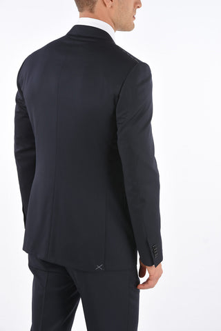 Notch Lapel Suit ACADEMY  with Flap Pockets