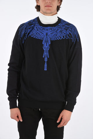 Maglia Wings Pictorial Boxy Girocollo