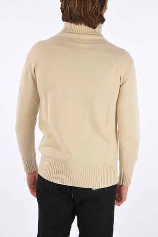 MAN Maglia a collo alto in Lana