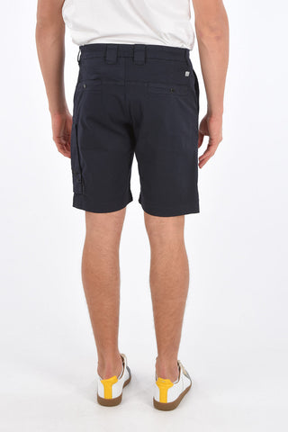 stretch cotton cargo shorts
