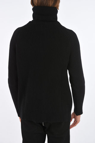 Cable Knit Turtleneck Sweater