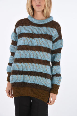 GENIUS maglia girocollo a righe