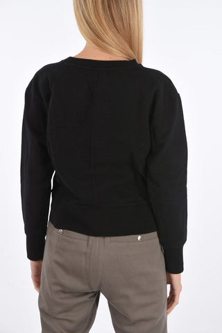 V-neck TERRY Sweatshirt