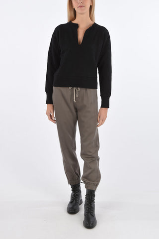 V-neck TERRY Sweatshirt