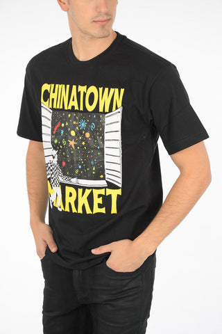 printed WINDOW t-shirt