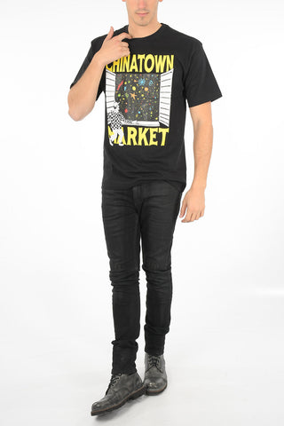 printed WINDOW t-shirt