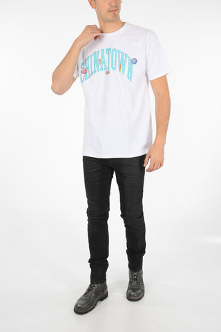 t-shirt BEACH ARC girocollo