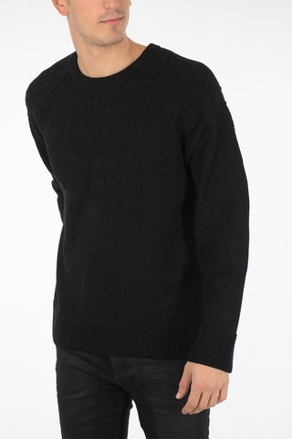 wool crew-neck sweater