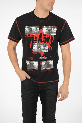 printed crew-neck t-shirt