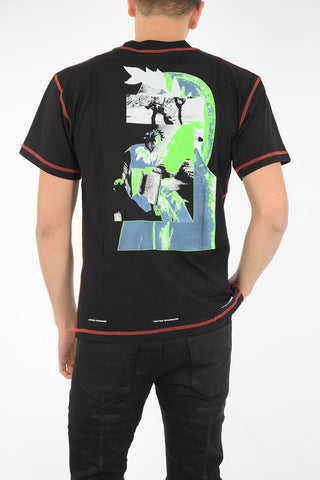 printed crew-neck t-shirt