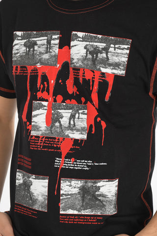 printed crew-neck t-shirt