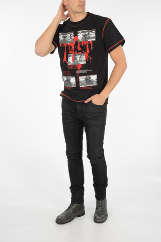 printed crew-neck t-shirt