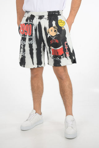SMILEY Printed Sweat CHAMPION VARSITY Shorts